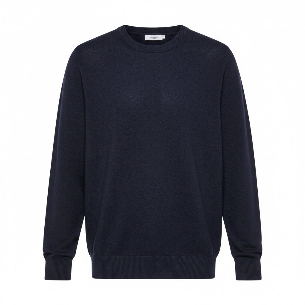 Jersey de Cuello Redondo 100% Algodón Hombre | Marks & Spencer
