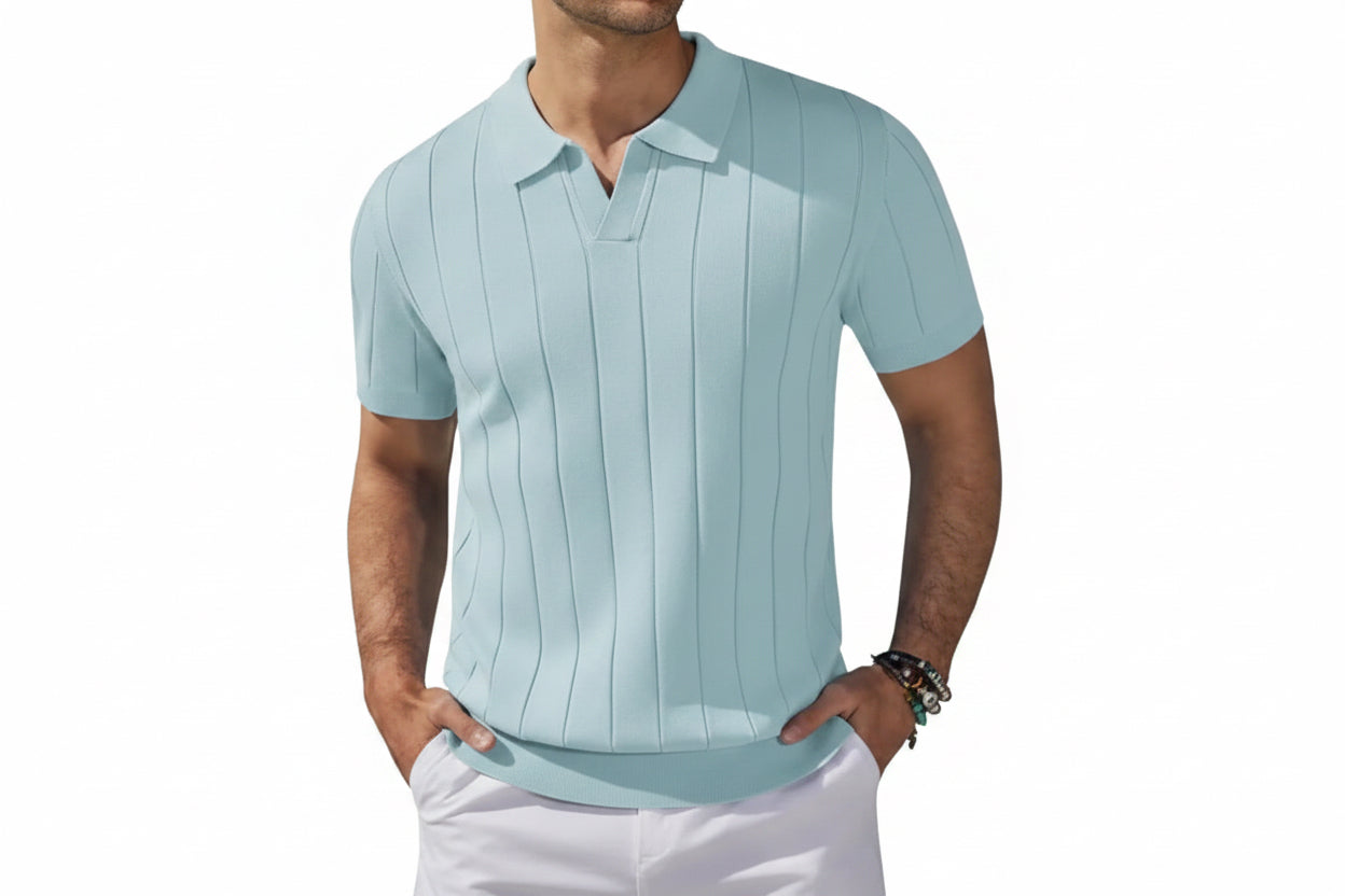 Polo de Hombre Manga Corta | Cuello V · kira-me