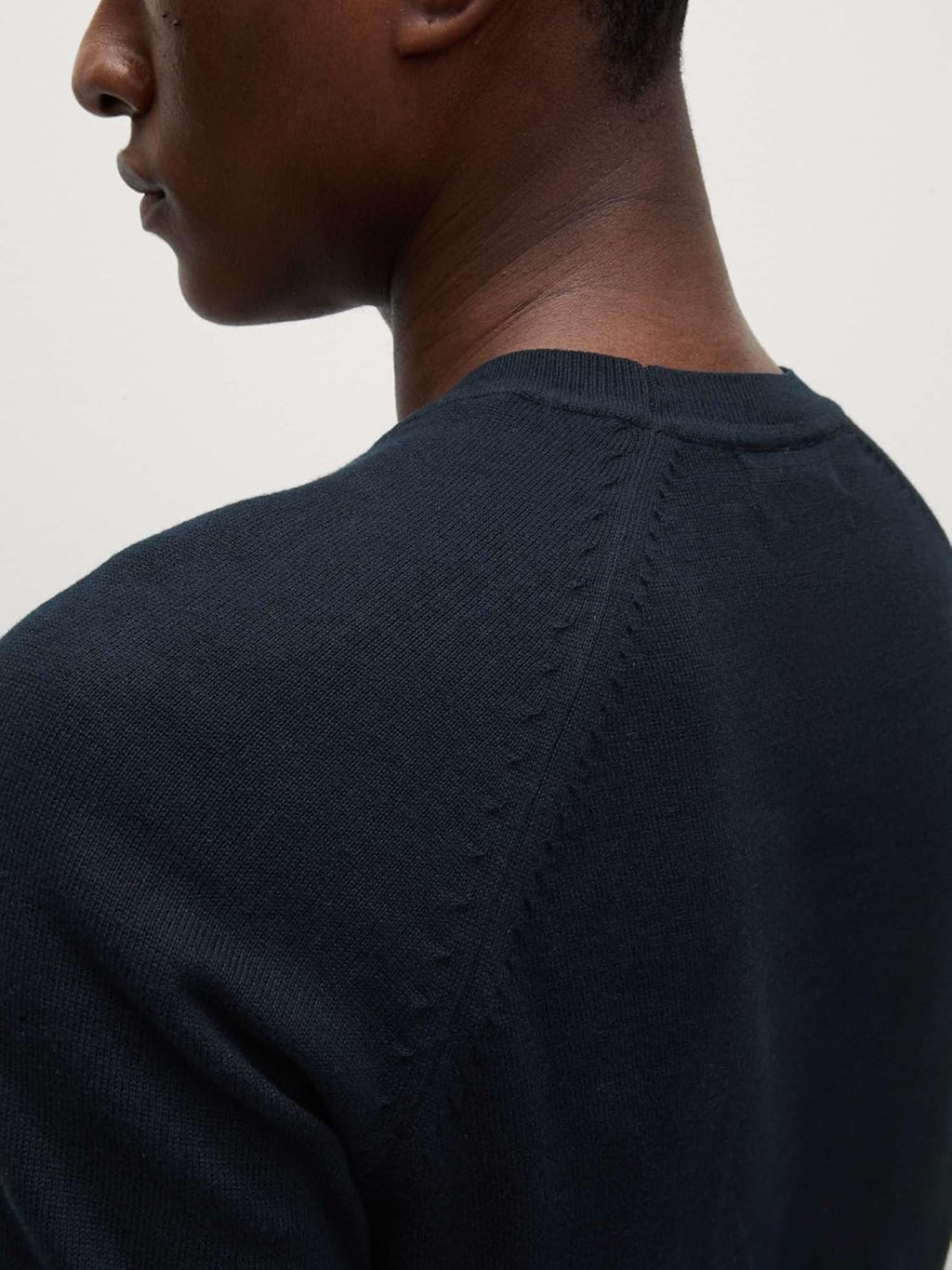 Jersey de Cuello Redondo 100% Algodón Hombre | Marks & Spencer