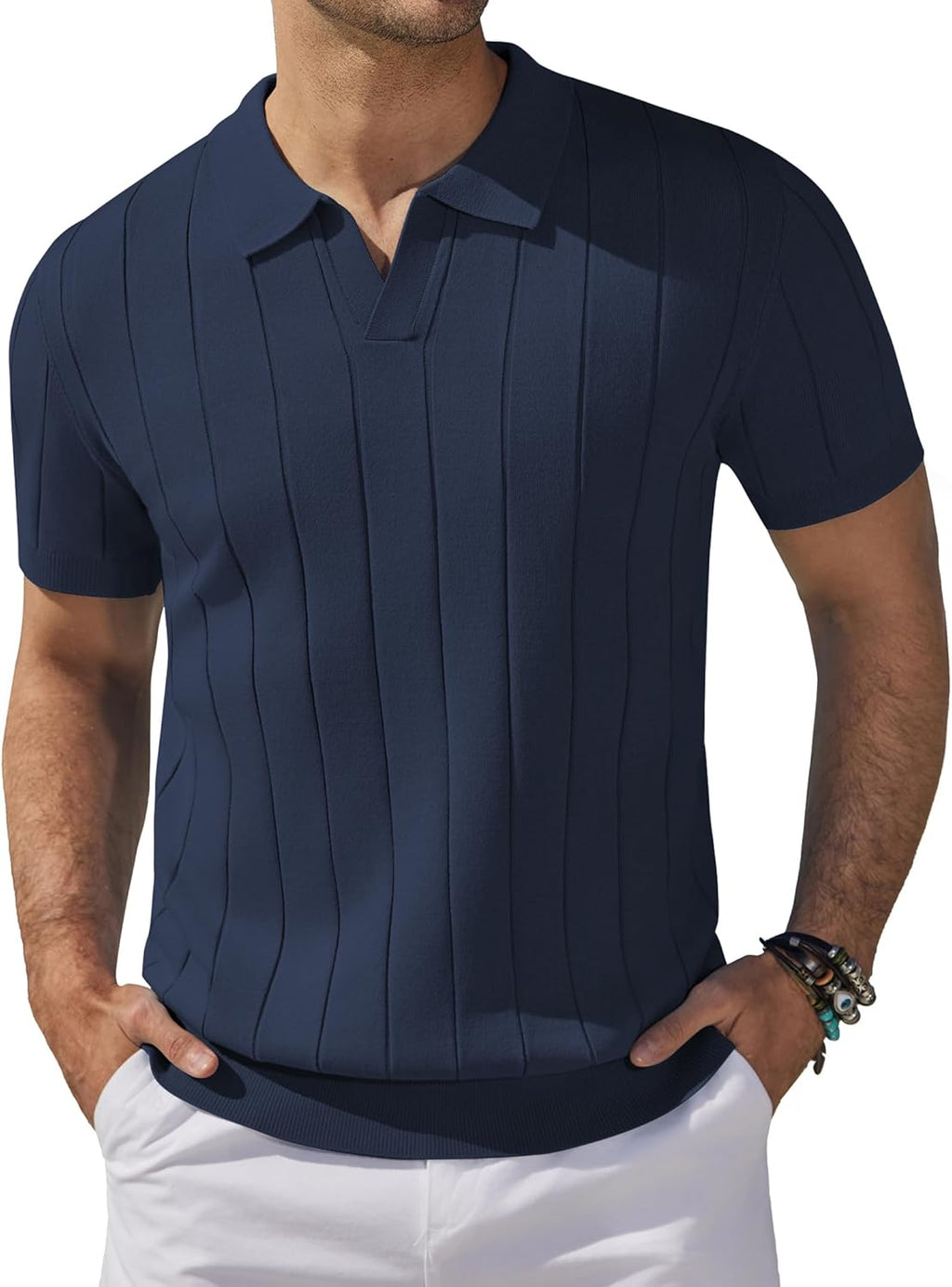 Polo de Hombre Manga Corta | Cuello V · kira-me