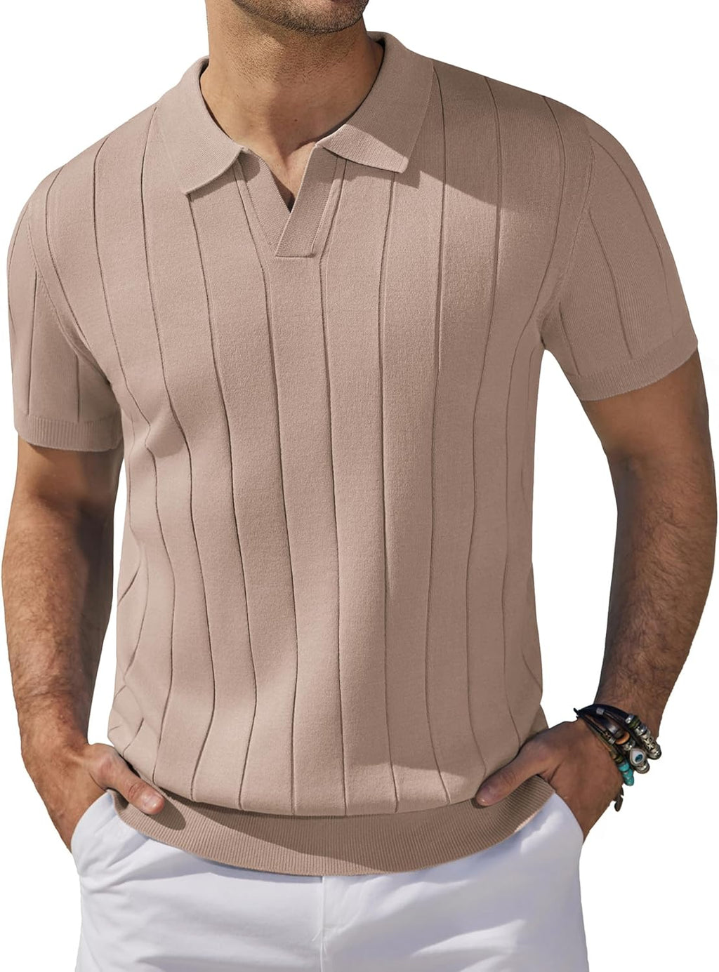 Polo de Hombre Manga Corta | Cuello V · kira-me