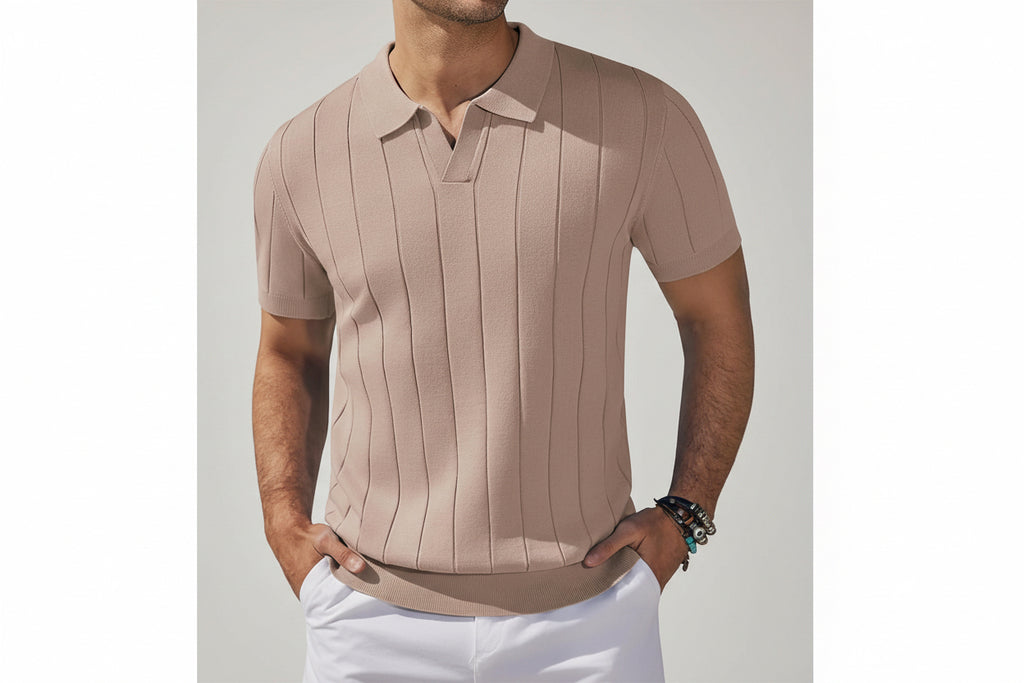 Polo de Hombre Manga Corta | Cuello V · kira-me
