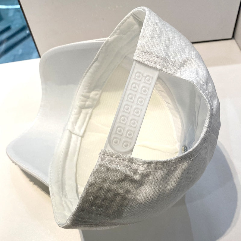 Gorra con purpurina