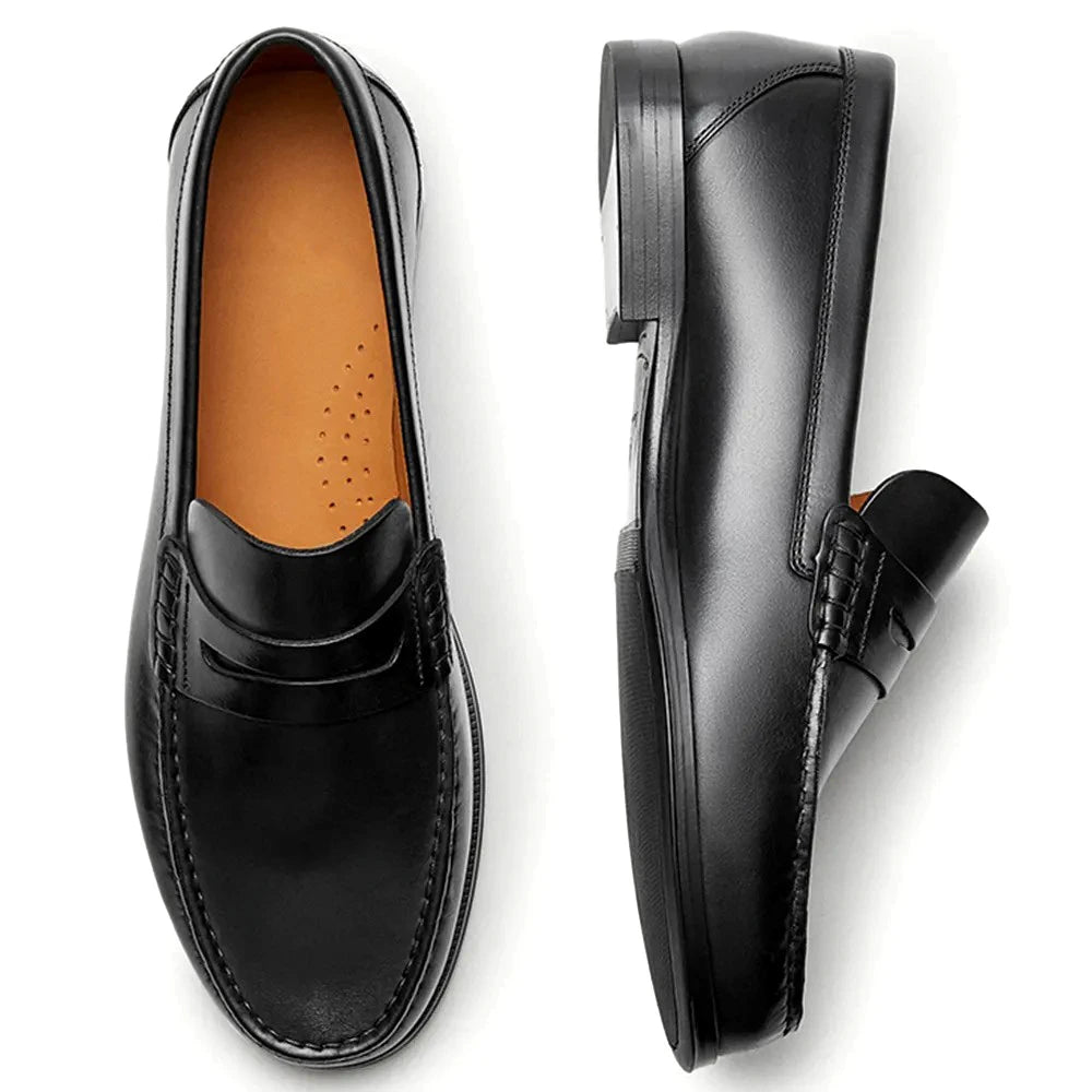 Zapatos de Hombre Elegantes | Marrón y Negro · Victoroad