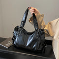 Bolso tote retro de PU para mujer
