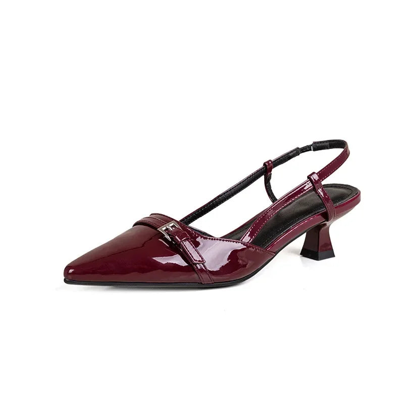 Zapatos de tacón medio y tacón alto