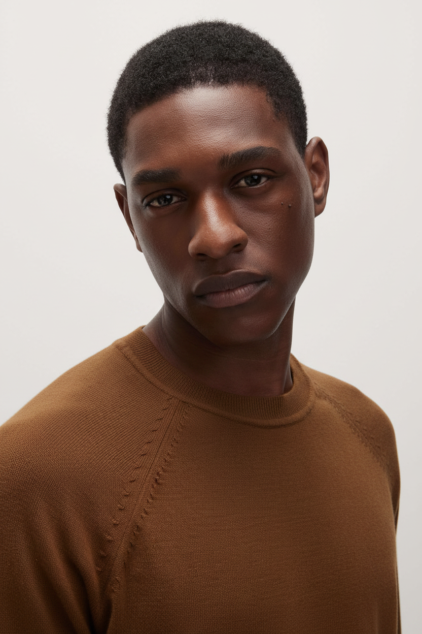 Jersey Medium Brown - Portrait
